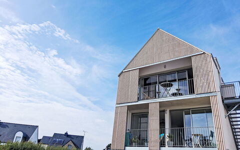 Résidence les Maisons de Surf: Architettura, Facciata, Casa, Raccordo, Villetta, Balcone, Estate, Portico, Design