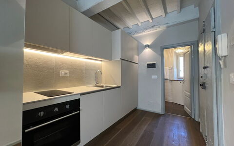 Guelfa 60: Pavimentazione, Cucina, Interior Design, Soffitto, Pavimento, Controsoffitto, Apparecchio Major, Elettrodomestico Da Cucina, Illuminazione, Camera