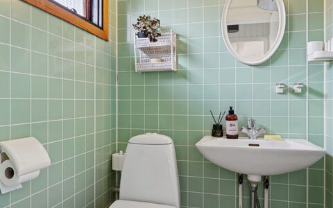 Baarde - 1.2Km from the Sea: Bagno, Idraulico Fixture, Interior Design, Pavimentazione, Gabinetto, Lavello, Pavimento, Idraulico, Lavandino Del Bagno, Toilet Seat