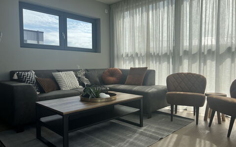 De Zeebries: Mobilia, Interior Design, Divano, Pavimentazione, Pavimento, Parete, Soggiorno, Legna, Camera, Casa