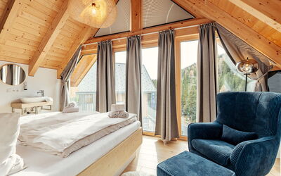 Chalet Nr. 1 mit 2 Sz, Sauna & Whirlpool