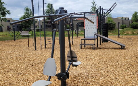 Seeperle: Attrezzatura Giochi All'Aperto, Spazio Pubblico, Terreno Di Gioco, Ferro, Parco, Shade, Pole, Swing, Alluminio