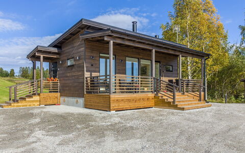 Niittyvilla: Villetta, Casa, Casa, Edifici Giardino, Raccordo, Log Cabin, Agriturismo, Estate, Capannone, Cortile