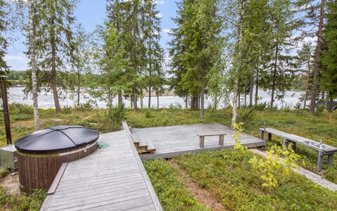 Villa White Water: Legna, Villetta, Casa, Casa, Porta, Latifoglie, Edifici Giardino, Color Legno, Log Cabin, Plank