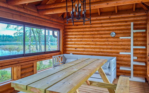 Villa Joutsen: Legna, Villetta, Casa, Casa, Porta, Latifoglie, Edifici Giardino, Color Legno, Log Cabin, Plank