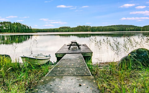 Villa Saimaa: Acqua, Risorse Idriche, Corpo D'Acqua, Verde, Ambiente Naturale, Natura, Paesaggio Naturale, Waterway, Banca, Estate