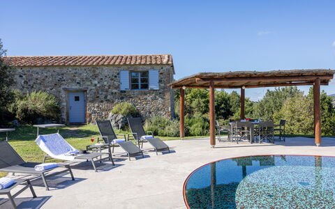 Il Gabbro, Luxury Experience: Blu, Piscina, Mobili Da Esterno, Villetta, Estate, Ricorrere, Agriturismo, Sedia, Villa, Eco Hotel