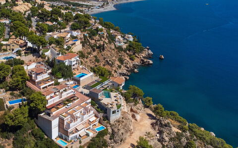 La Herradura Amazing View: Costa, Mare, Costiera E Morfologie Oceanic, Ricorrere, Oceano, Promontorio, Baia, Riva, Promontorio