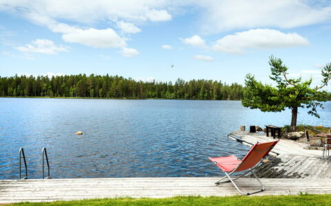 Viksjö Utsikten: Acqua, Banca, Lago, Serbatoio, Riva, Dock, Mobili Da Esterno, Lago, Suono