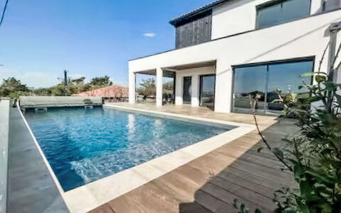 Villa Dune: Piscina, Zona Residenziale, Casa, Materiale Composito, Estate, Ricorrere, Giochi D'Acqua, Villa, Design, Eco Hotel