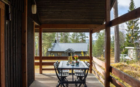 Lofsdalen Fjällnästet: Legna, Portico, Latifoglie, Casa, Villetta, Soffitto, Deck, Color Legno, Plank, Shade