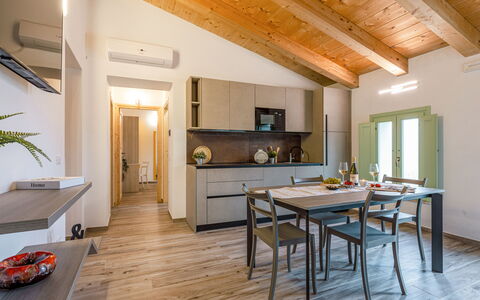 Zena Apartment: Interior Design, Mobilia, Legna, Pavimentazione, Soffitto, Pavimento, Camera, Casa, Controsoffitto, Cucina