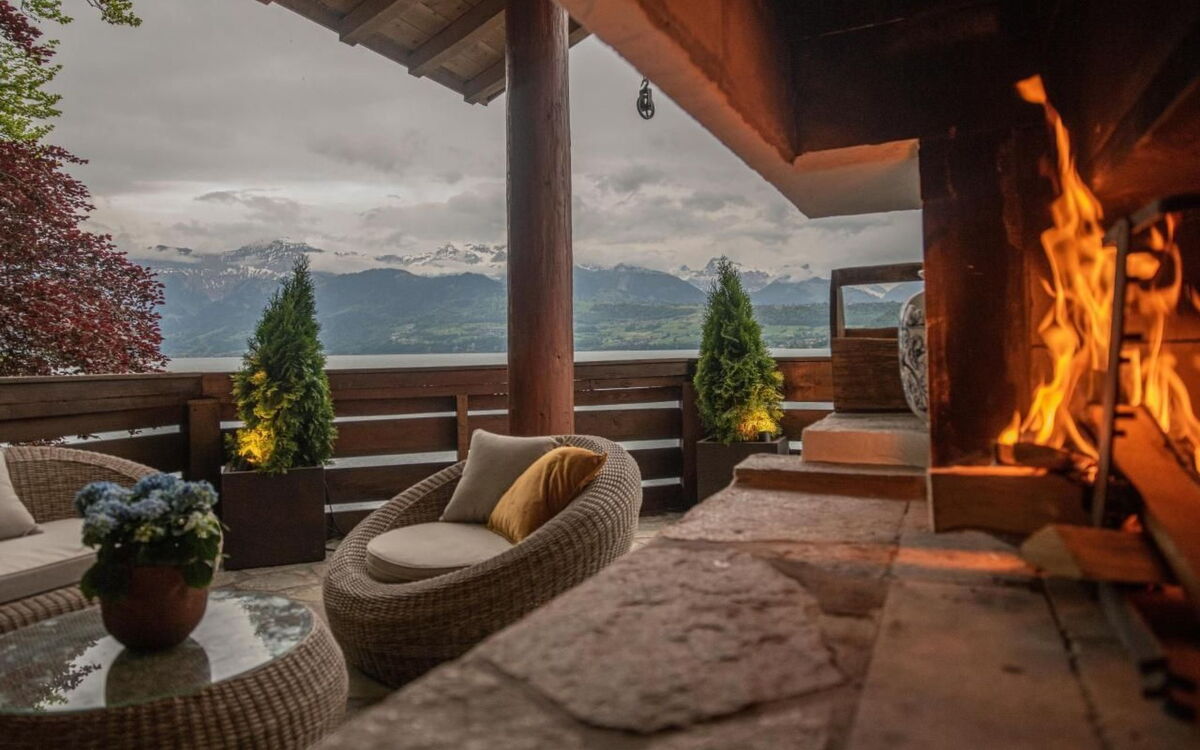 Chalet am See mit Panorama Aussicht