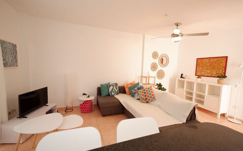 La Rosaleda: Mobilia, Interior Design, Pavimentazione, Pavimento, Parete, Divano, Camera, Legna, Soffitto, Soggiorno
