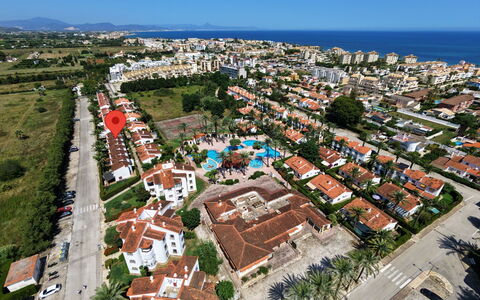 Dénia 631: Piscina, Ricorrere, Eco Hotel, Mobili Da Esterno, Resort Citta ', Hotel, Località Balneare, Hacienda, Villa