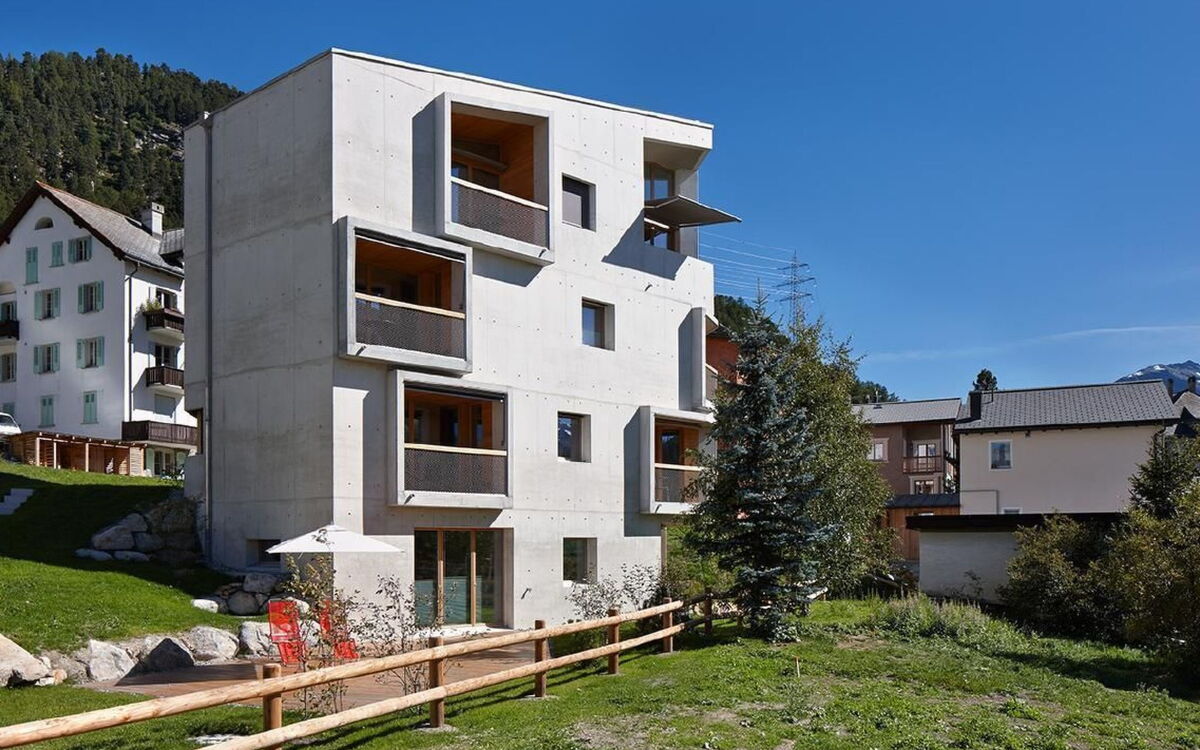 Alpine Lodge 4-Bett-Wohnung Chesa Plattner Bergba