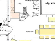 Fachwerkhaus mit Garten, Grill und Terrasse