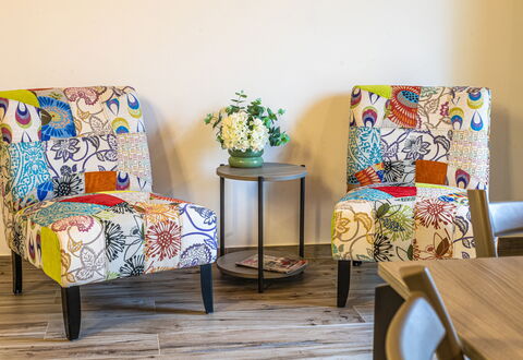 Zena Suite: Mobilia, Interior Design, Giallo, Pavimentazione, Pavimento, Tessile, Sedia, Marrone, Soggiorno, Arancia