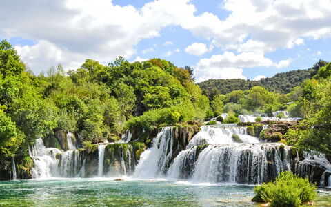 Rogoznica 110: Risorse Idriche, Cascata, Acqua, Corpo D'Acqua, Verde, Alveo, Natura, Paesaggio Naturale, Vegetazione, Stream