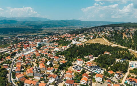 Villa Budimir: Zona Residenziale, Zona Urbana, Visione Globale, Fotografia Aerea, Città, Sobborgo, Paesaggio, Quartiere, Cittadina, Orizzonte