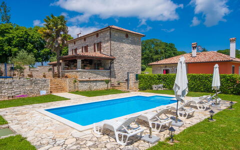 Blašković: Blu, Piscina, Ricorrere, Estate, Eco Hotel, Villa, Agriturismo, Hacienda, Mobili Da Esterno, Landscaping