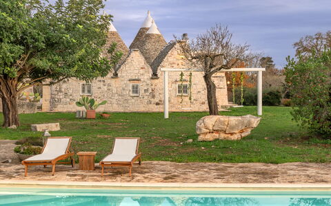 Trulli Experience, Pool, Monopoli: Estate, Giardino, Prato, Dimora, Agriturismo, Villa, Hacienda