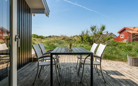 Askrik - 350M from the Sea: Casa, Casa, Porta, Tetto, Villetta, Estate, Giardino, Shade, Raccordo, Cortile