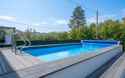 Cuadrat: Blu, Piscina, Materiale Composito, Tempo Libero, Shade, Eco Hotel, Design, Ricorrere, Deck, Giochi D'Acqua