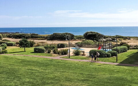 Garden and Sea- Appt T2 Moderne, Vue Mer: Erba, Mare, Costa, Prato, Oceano, Parco, Landscaping, Riva, Spiaggia