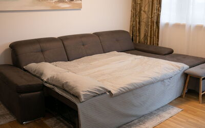 Moderne Wohnung in Kaisermühlen mit Garten und Pan