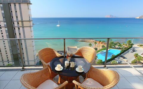 Sotavento: Vacanza, Proprietà, Ricorrere, Azzurro, Immobiliare, Mare, Oceano, Caraibico, Prima Colazione, Camera