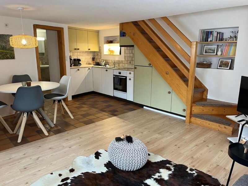 Gemütlich Eingerichtete Ferienwohnung Chasa