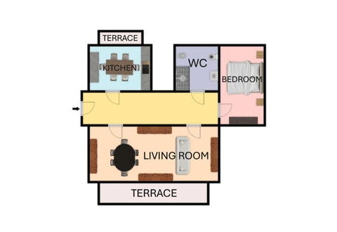 Mestrina Apartment: Soggiorno