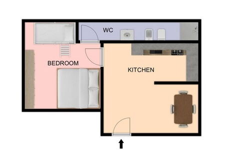 Suite la Torre: Camera Da Letto, Letto