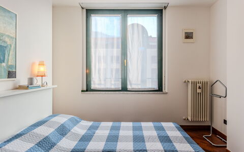 Casa Martinetta: Interior Design, Parete, Legna, Camera Da Letto, Pavimento, Camera, Letto, Mobilia, Pavimentazione, Appartamento