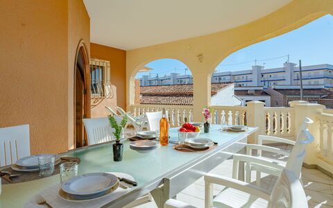 Riu Segura: Piscina, Ricorrere, Shade, Estate, Condominio, Hotel, Landscaping, Hacienda, Villa