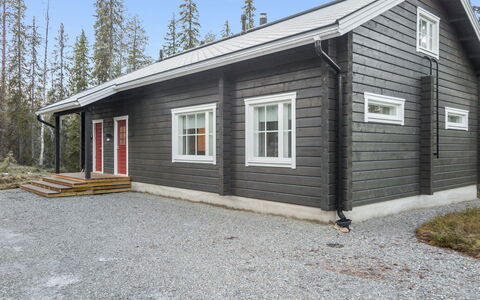 Tuppuvaara: Legna, Raccordo, Villetta, Latifoglie, Log Cabin, Plank, Legname, Edifici Giardino, Dipingere