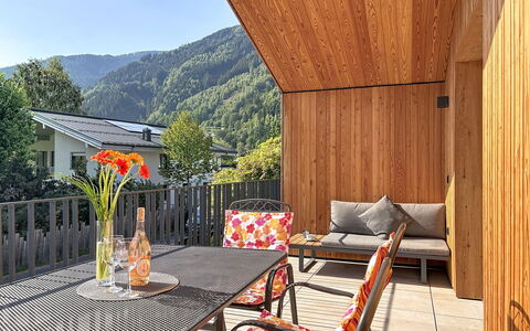 Glacier Loft Kitzsteinhorn 1: Catena Montuosa, Latifoglie, Eco Hotel, Color Legno, Balcone, Valle, Design, Portico, Plank, Compensato
