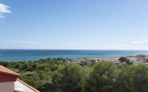 Terraza Azul - Penthouse with Sea View: Orizzonte, Mare, Costa, Costiera E Morfologie Oceanic, Oceano, Spiaggia, Tropici, Baia, Resort Citta ', Caraibico