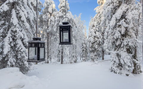 Katajamäki: Legna, Inverno, Neve, Casa, Villetta, Congelamento, Raccordo, Log Cabin, Ghiaccio