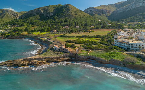 Vista Mar i Muntanya: Acqua, Corpo D'Acqua, Costa, Costiera E Morfologie Oceanic, Mare, Riva, Terreno, Promontorio, Baia, Spiaggia