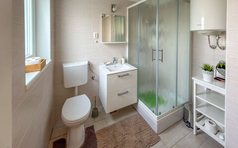 Verde: Bagno, Idraulico Fixture, Lavandino Del Bagno, Pavimentazione, Pavimento, Interior Design, Lavello, Mobiletto Del Bagno, Gabinetto, Rubinetto