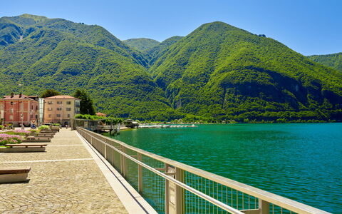Centro Storico Porlezza: Acqua, Geografia Montane, Corpo D'Acqua, Montagna, Collina, Catena Montuosa, Highland, Waterway, Banca, Lago