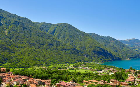 Centro Storico Porlezza: Montagna, Geografia Montane, Collina, Catena Montuosa, Paesaggio Naturale, Highland, Hill Station, Estate, Paesaggio, Valle