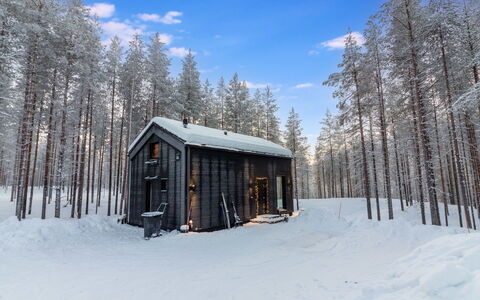 Soutaja Lodge: Legna, Neve, Inverno, Congelamento, Capannone, Villetta, Capanna, Log Cabin