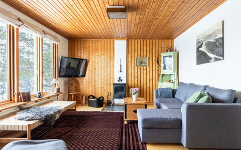 Solgläntan: Mobilia, Interior Design, Pavimentazione, Pavimento, Divano, Legna, Soffitto, Soggiorno, Camera, Pavimento In Legno