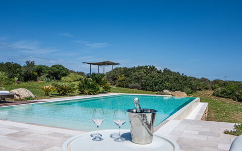 Elenoire: Blu, Piscina, Ricorrere, Mobili Da Esterno, Tempo Libero, Shade, Eco Hotel, Landscaping, Ombrello, Estate