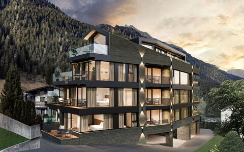 Ischgl 120: Catena Montuosa, Inverno, Paesino Di Montagna, Geomorfologia Glaciale, Alpi, Neve