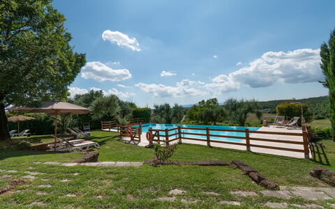 Agriturismo le Due Querce: Giardino, Shade, Prato, Tempo Libero, Parco, Mobili Da Esterno, Landscaping, Backyard, Cortile, Eco Hotel