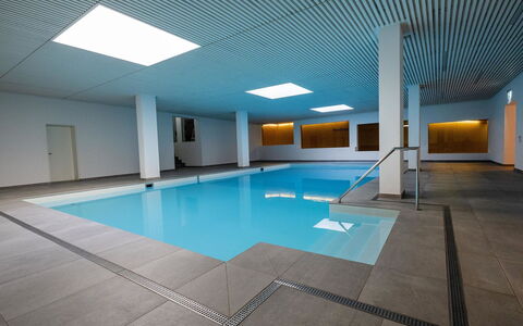 La Riva Mountain Apartment: Soffitto, Pavimentazione, Pavimento, Piscina, Interior Design, Ricorrere, Illuminazione Diurna, Sala, Design